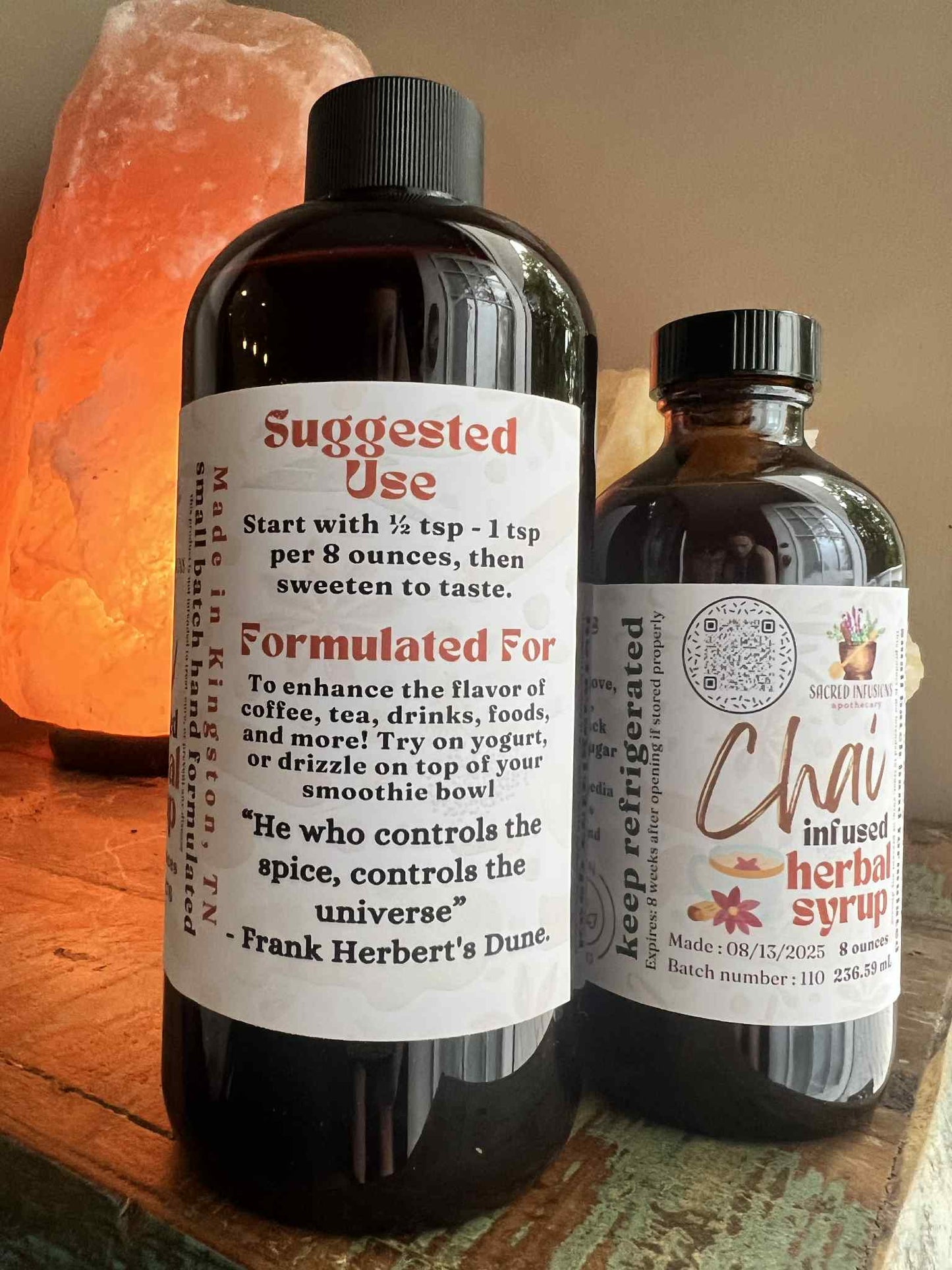 Herbal Infused Syrups