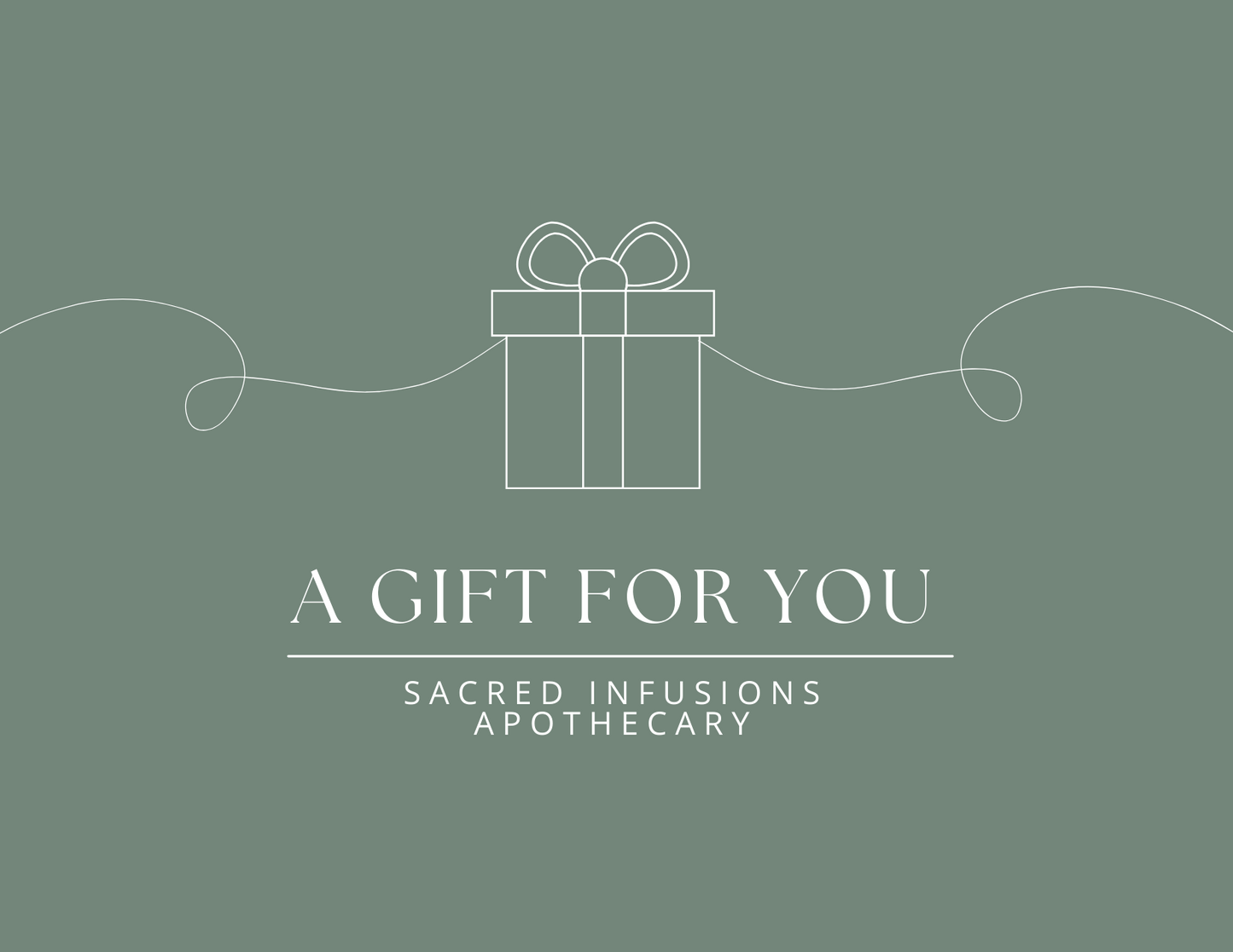 GIFT CARD - Sacred Infusions Apothecary