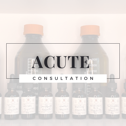 Acute Consultation - Sacred Infusions Apothecary