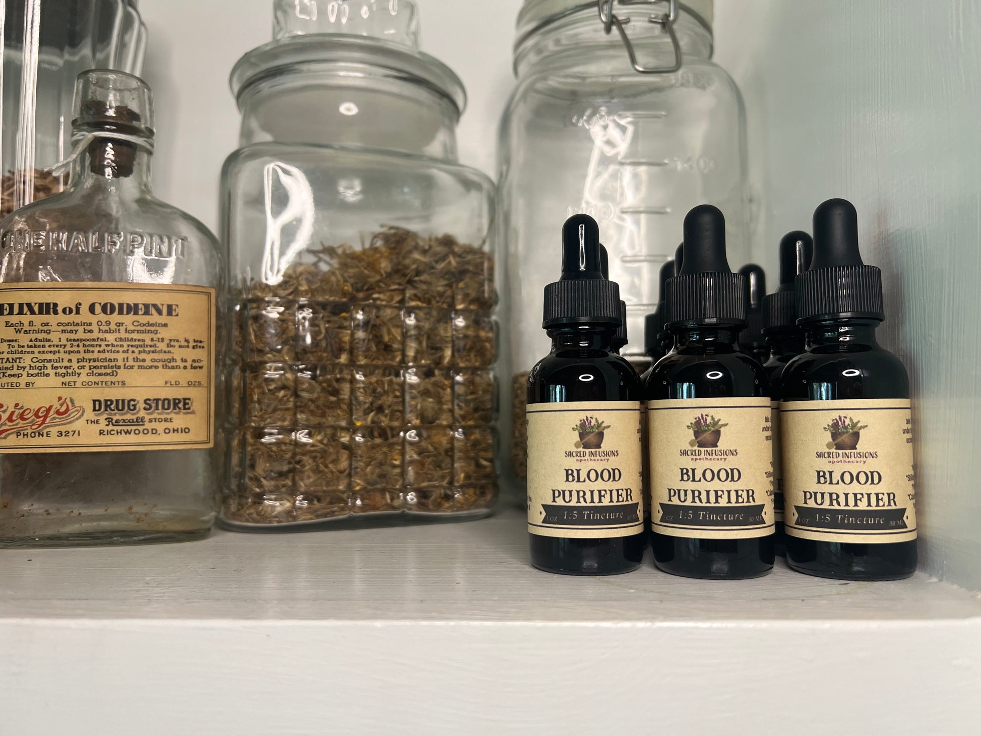 Blood Purifier Tincture; homage to Dr. Oliver. P. Brown - Sacred Infusions Apothecary