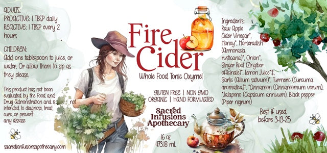 Fire Cider - Sacred Infusions Apothecary