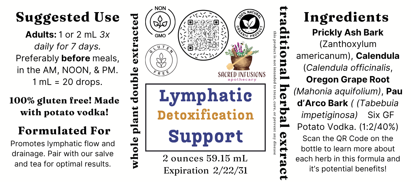 Lymphatic Cleanse Tincture