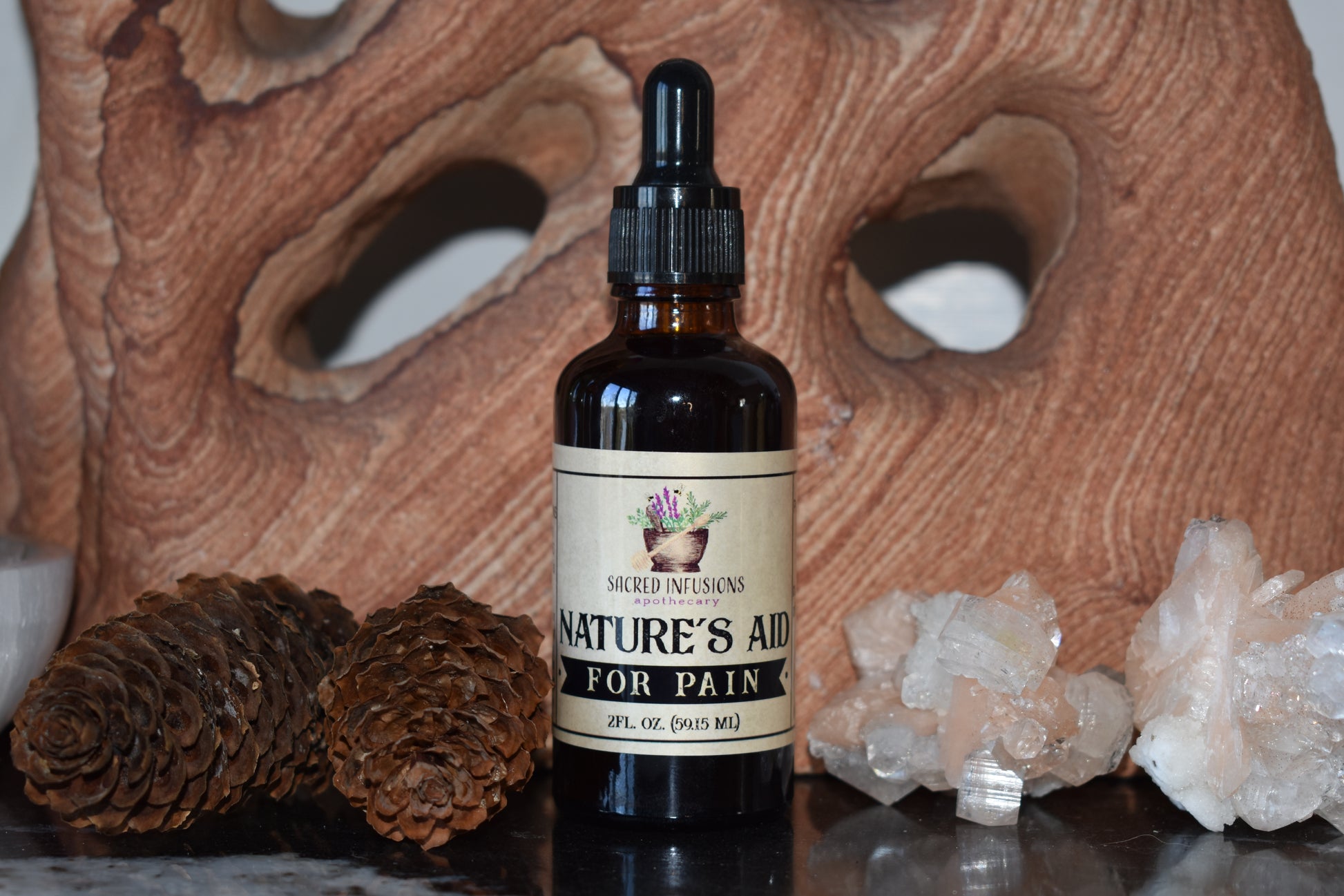Natures Aid Pain Tincture - Sacred Infusions Apothecary