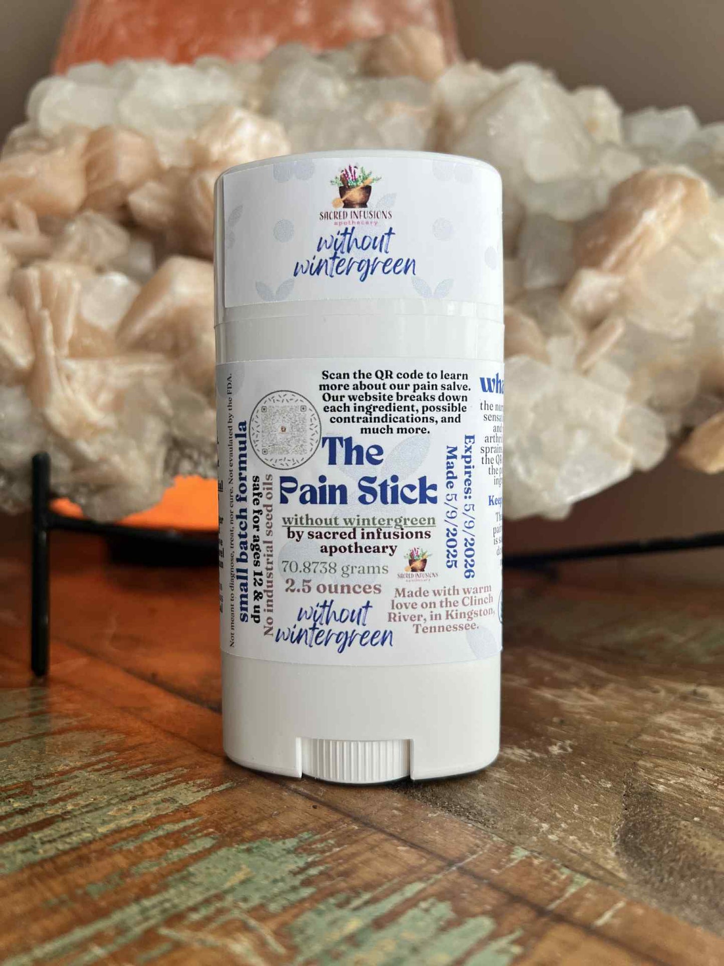 PAIN STICK (WITHOUT WINTERGREEN)