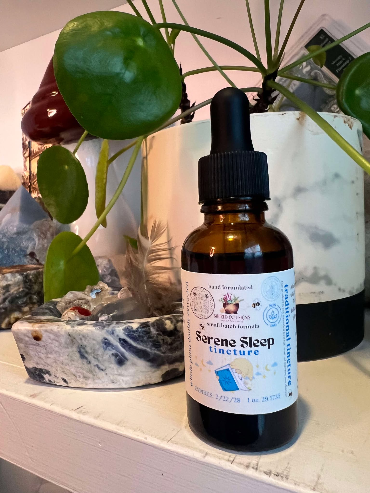 Serene Sleep Tincture (traditional) - Sacred Infusions Apothecary