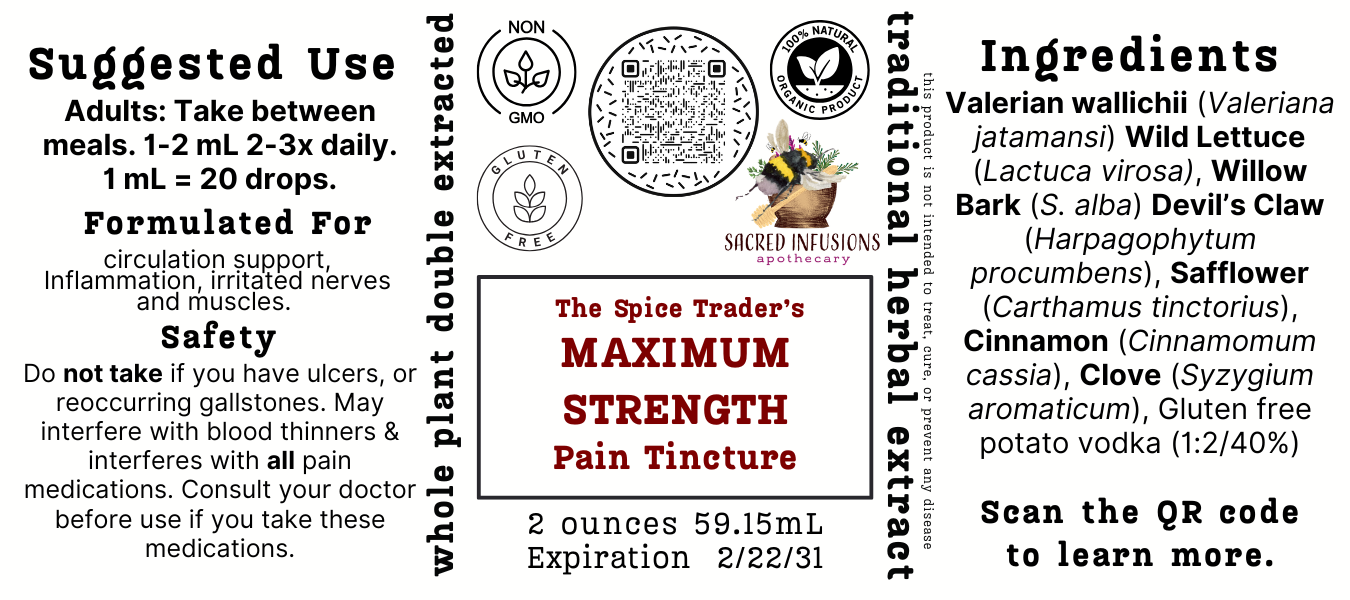 The Spice Trader's Pain Tincture