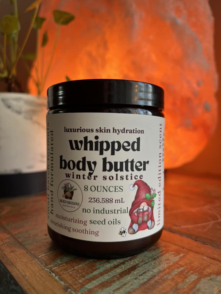 Whipped Body Butter - Sacred Infusions Apothecary