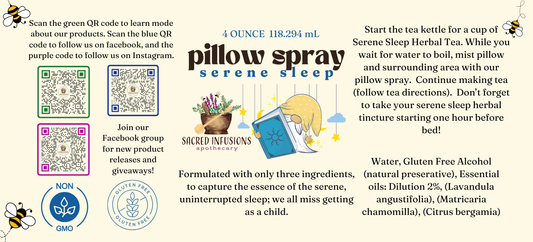 Serene Sleep Pillow Spray (new label)