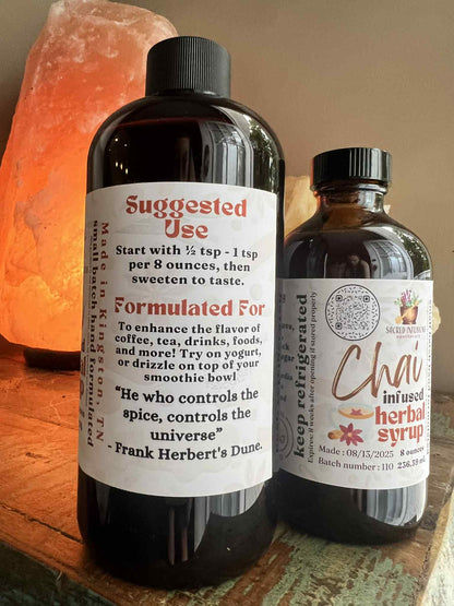 Herbal Infused Syrups