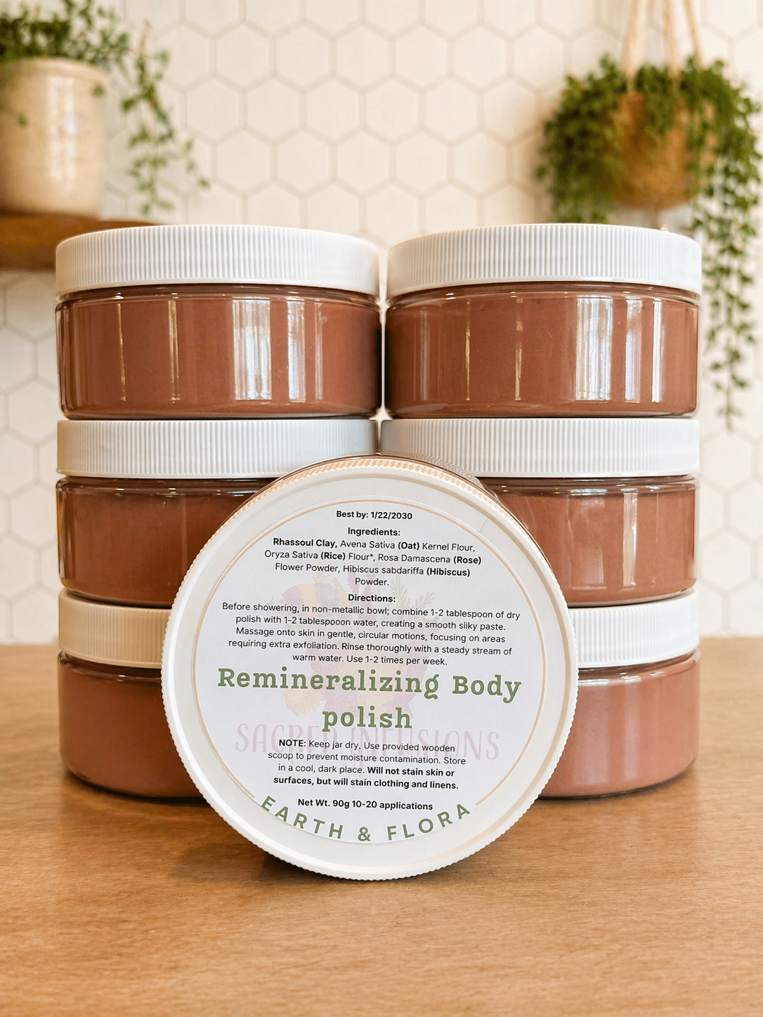 Earth & Flora Re-mineralizing Body Polish