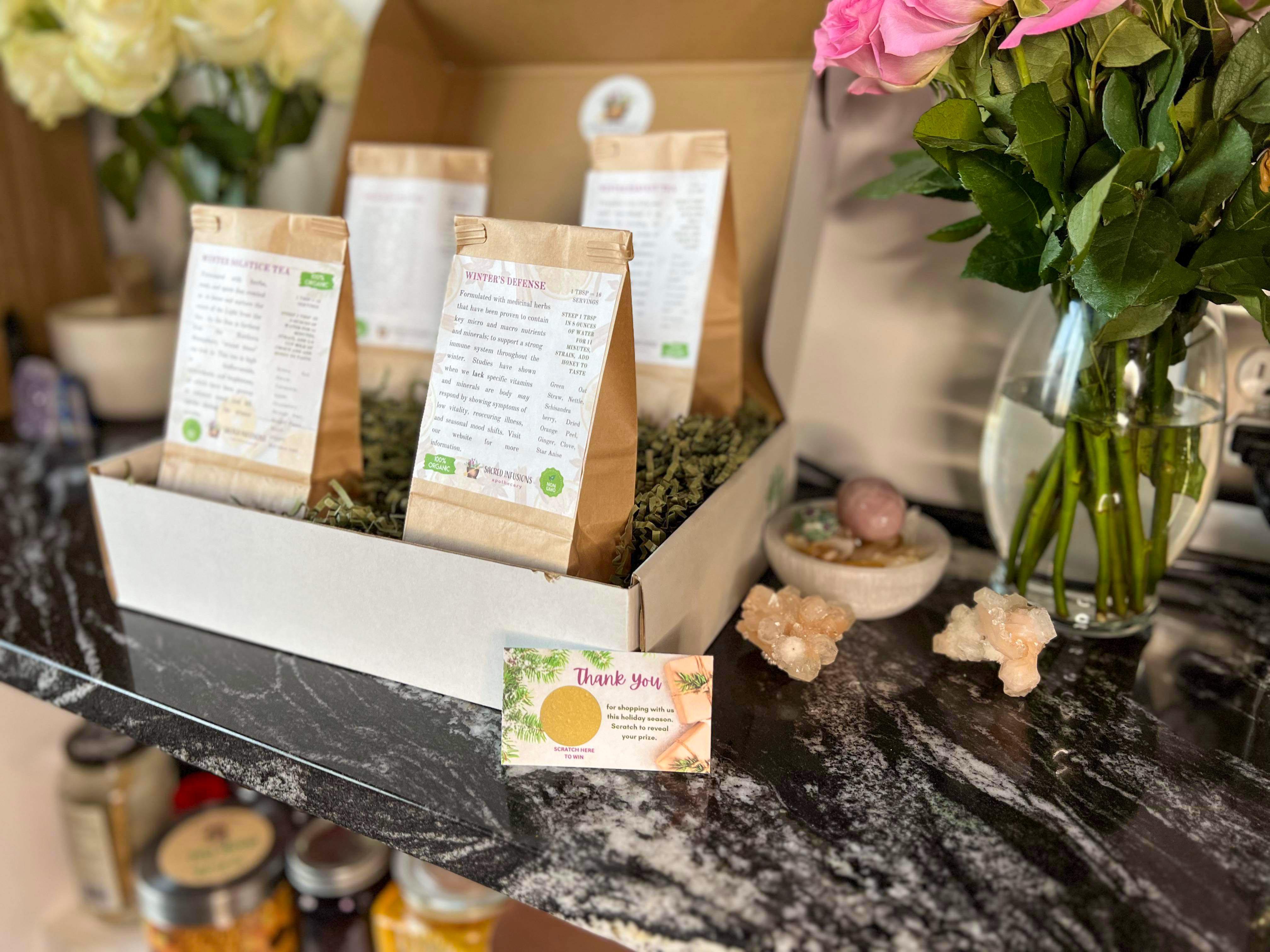 Fall Tea Bundle SEASONAL TEA BUNDLE – Sacred Infusions Apothecary