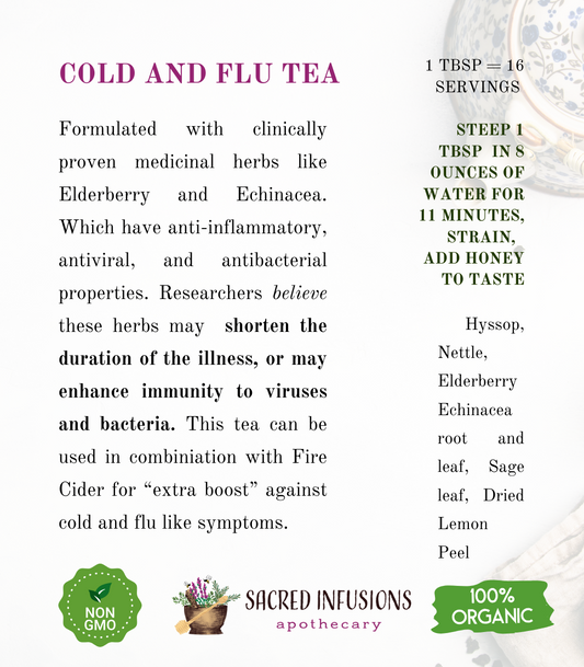 COLD AND FLU TEA
