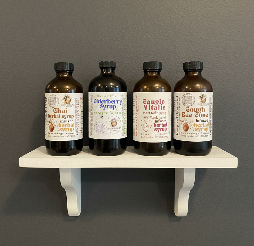 Herbal Infused Syrups