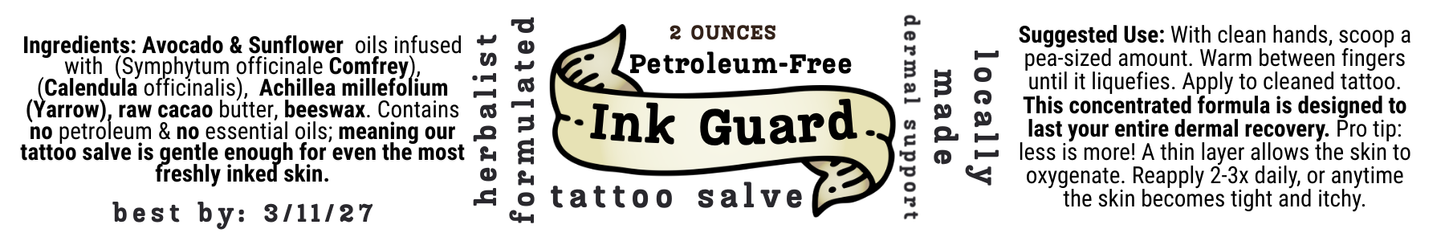 Ink Guard Tattoo Salve