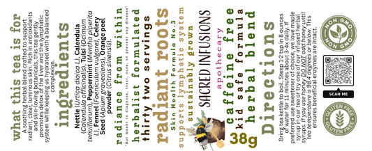 Radiant Roots Tea (Skin Health)