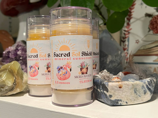 Sacred Sol Shield Mineral Sunscreen - Sacred Infusions Apothecary