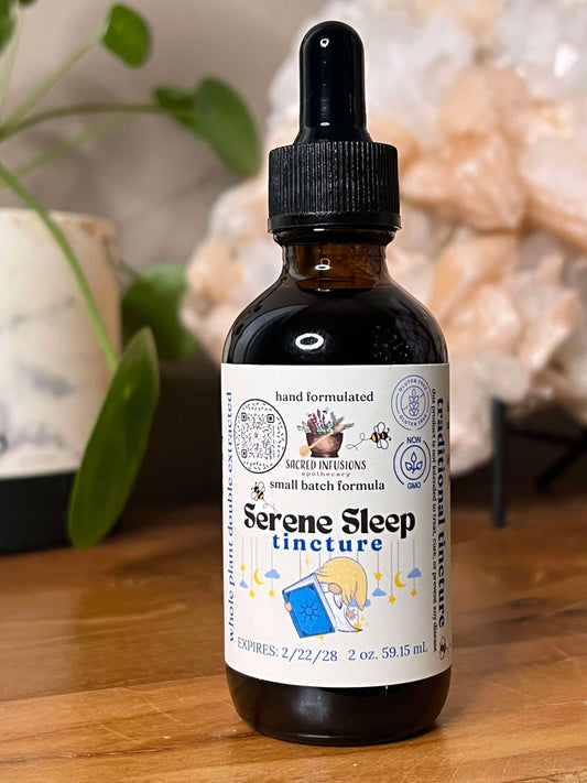 Serene Sleep Tincture (traditional) - Sacred Infusions Apothecary